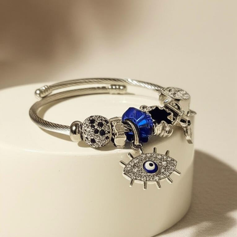 Evil Eye Charms bracelet