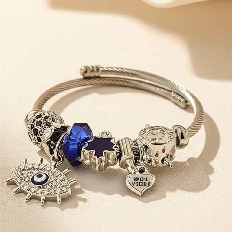 Evil Eye Charms bracelet