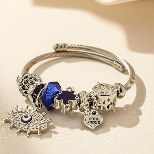 Evil Eye Charms bracelet