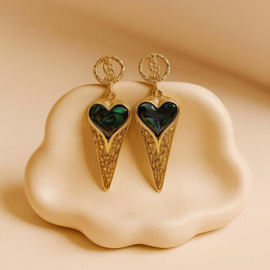 Halo Heart Earrings
